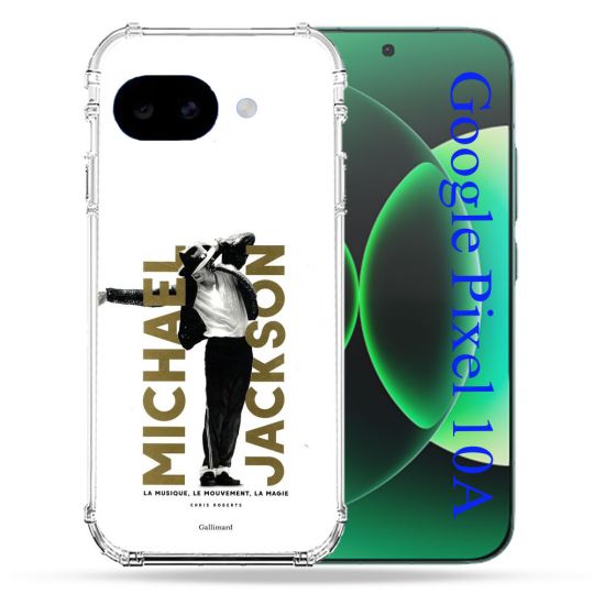 Coque Renforcée Pour Google Pixel 10A Michael Jackson Blanc
