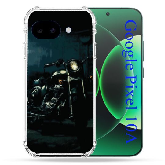 Coque Renforcée Pour Google Pixel 10A Moto Harley Vintage