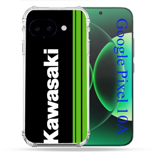 Coque Renforcée Pour Google Pixel 10A Moto Kawasaki