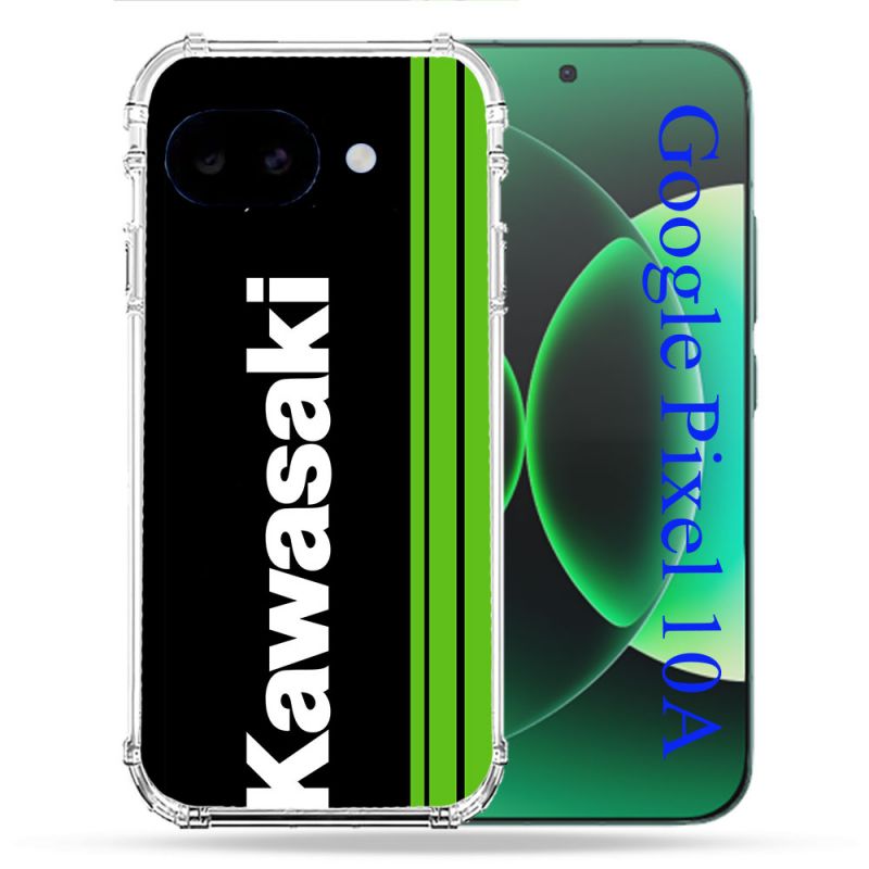 Coque Renforcée Pour Google Pixel 10A Moto Kawasaki