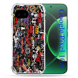 Coque Renforcée Pour Google Pixel 10A Musique Rock Groupe