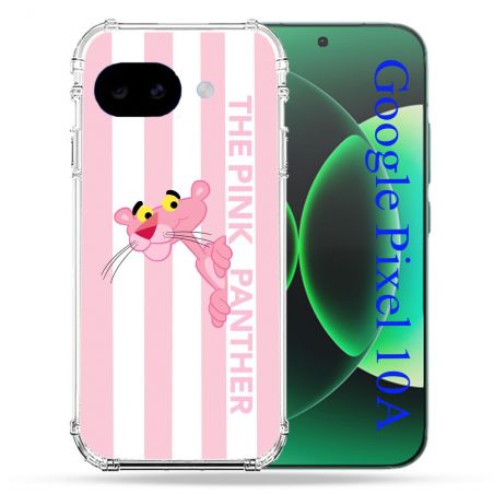 Coque Renforcée Pour Google Pixel 10A Panthere Rose