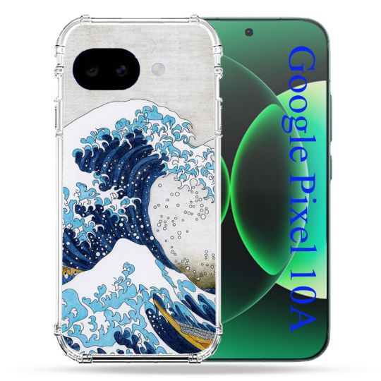 Coque Renforcée Pour Google Pixel 10A Peinture La Grande Vague