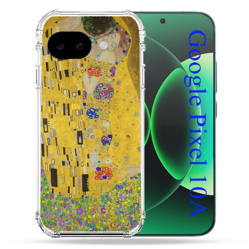 Coque Renforcée Pour Google Pixel 10A Peinture Le Baiser