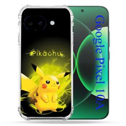 Coque Renforcée Pour Google Pixel 10A Pokemon Pikachu Eclair