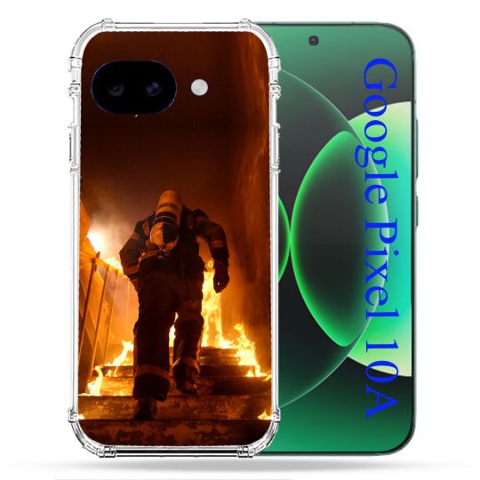 Coque Renforcée Pour Google Pixel 10A Pompier Escalier