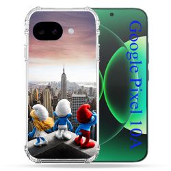 Coque Renforcée Pour Google Pixel 10A Schtroumpfs New York
