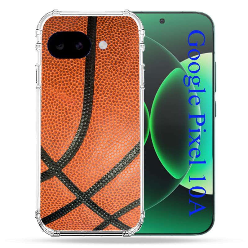 Coque Renforcée Pour Google Pixel 10A Sport Ballon Basket