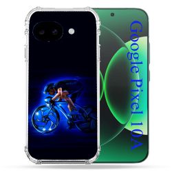 Coque Renforcée Pour Google Pixel 10A Sport Cyclisme Bleu