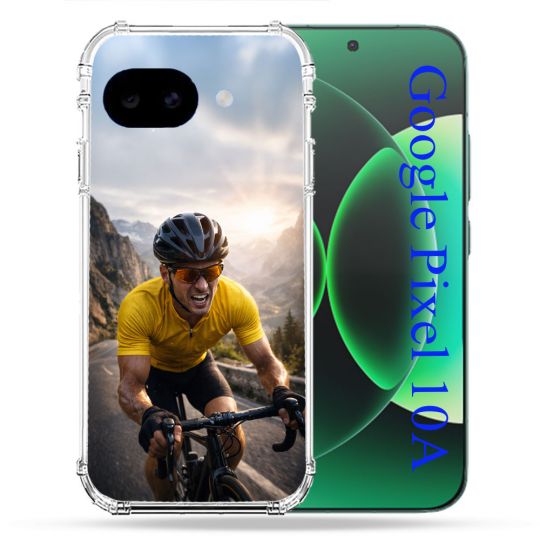 Coque Renforcée Pour Google Pixel 10A Sport Cyclisme Maillot Jaune