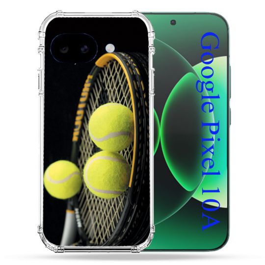 Coque Renforcée Pour Google Pixel 10A Sport Tennis Balls