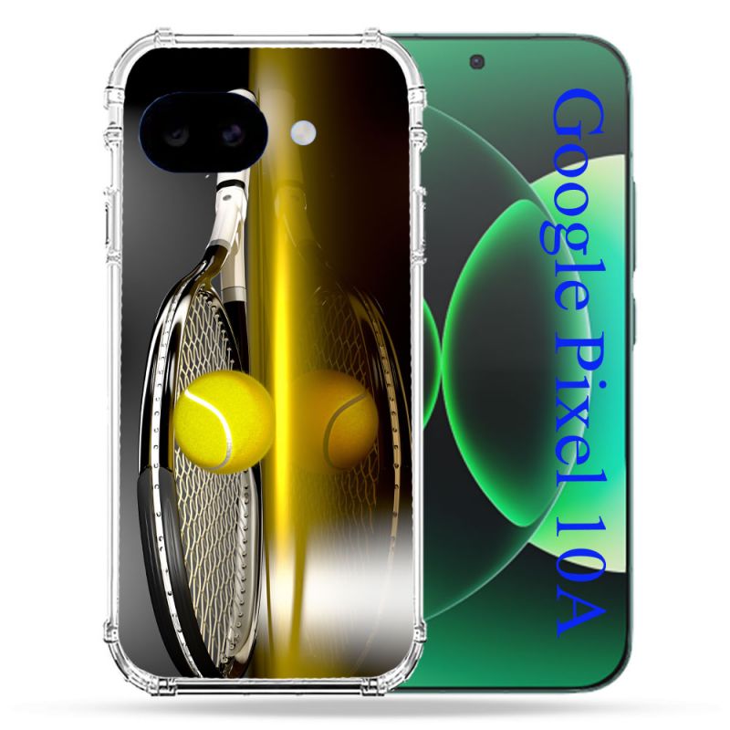 Coque Renforcée Pour Google Pixel 10A Sport Tennis Reflet