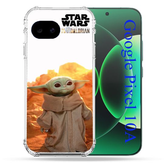 Coque Renforcée Pour Google Pixel 10A Star Wars - Yoda bebe soleil