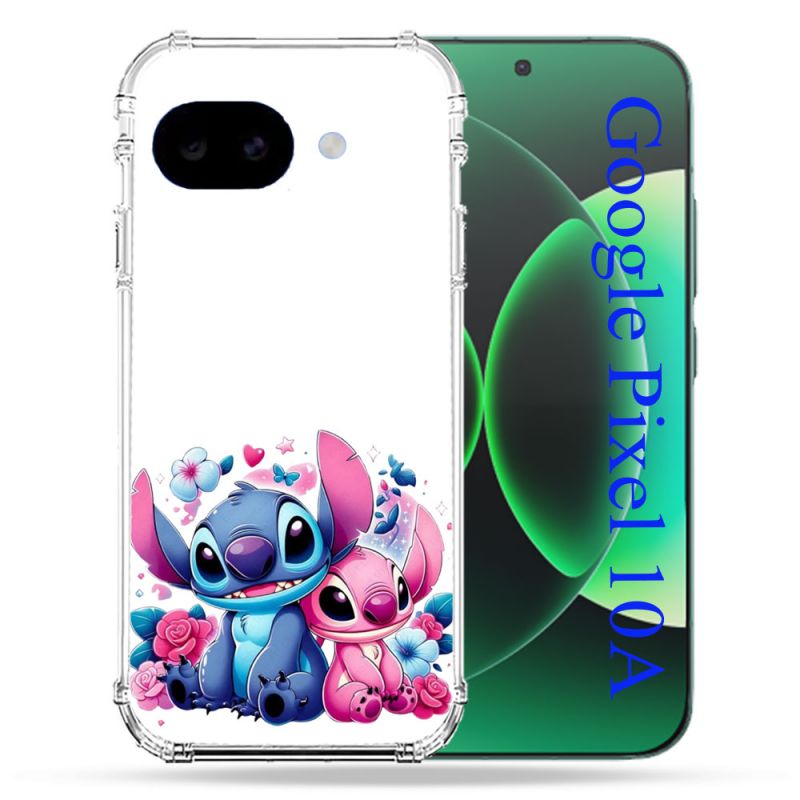 Coque Renforcée Pour Google Pixel 10A Stitch Love