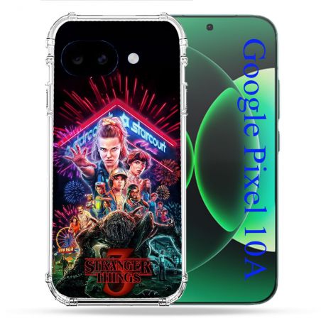Coque Renforcée Pour Google Pixel 10A Stranger Things Affiche 3