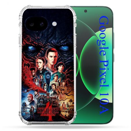 Coque Renforcée Pour Google Pixel 10A Stranger Things Affiche 4