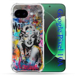 Coque Renforcée Pour Google Pixel 10A Street Art Maryline Monroe