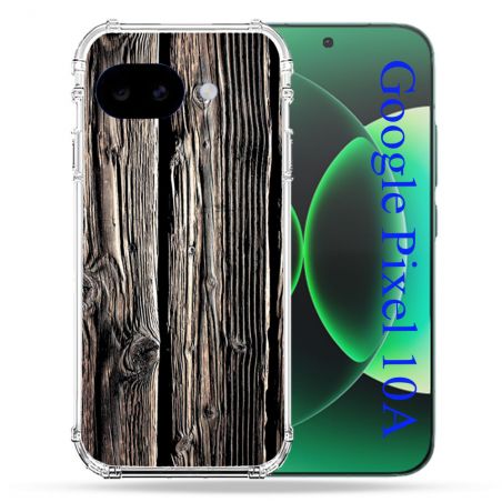 Coque Renforcée Pour Google Pixel 10A Texture Bois