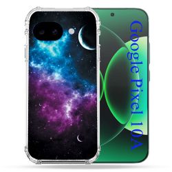 Coque Renforcée Pour Google Pixel 10A Univers Bleu Violet