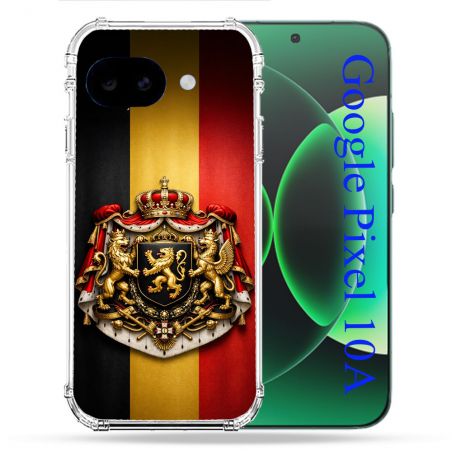 Coque Renforcée Pour Google Pixel 10A Voyage Drapeau Belgique