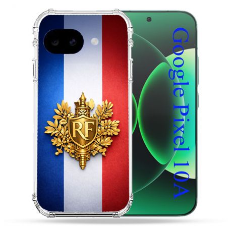 Coque Renforcée Pour Google Pixel 10A Voyage Drapeau France