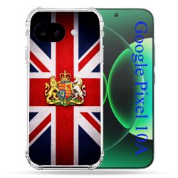 Coque Renforcée Pour Google Pixel 10A Voyage Drapeau Grande Bretagne UK