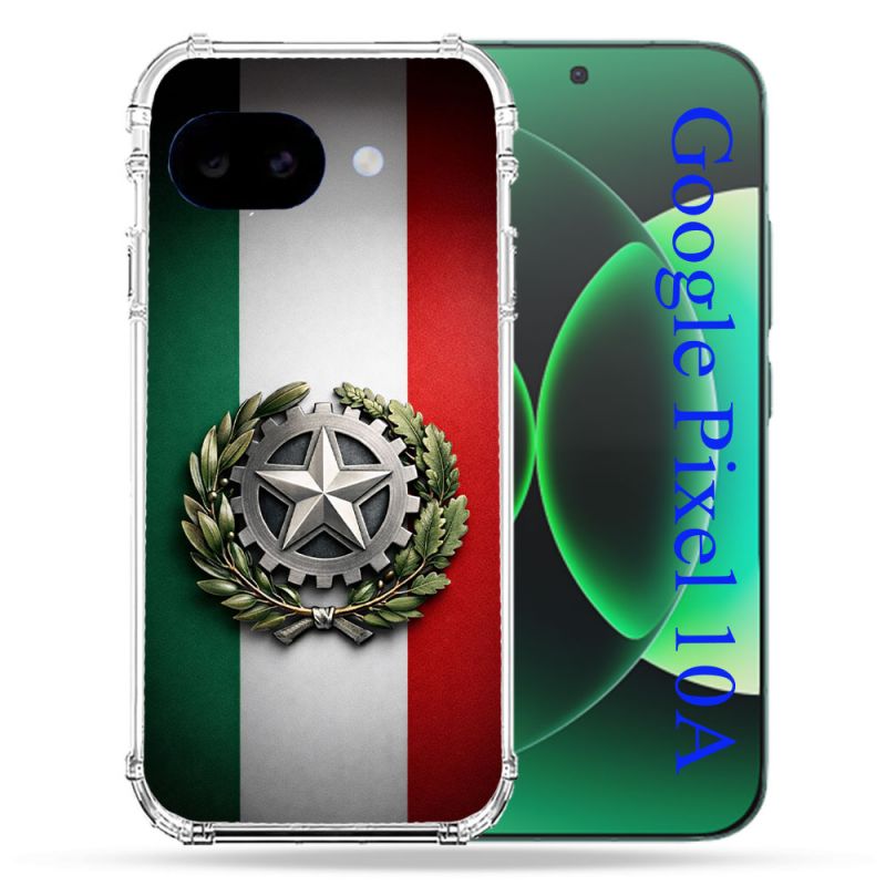 Coque Renforcée Pour Google Pixel 10A Voyage Drapeau Italie