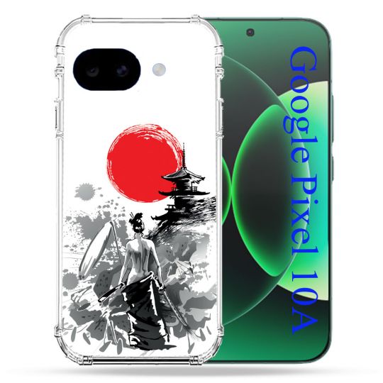 Coque Renforcée Pour Google Pixel 10A Voyage Japon Femme