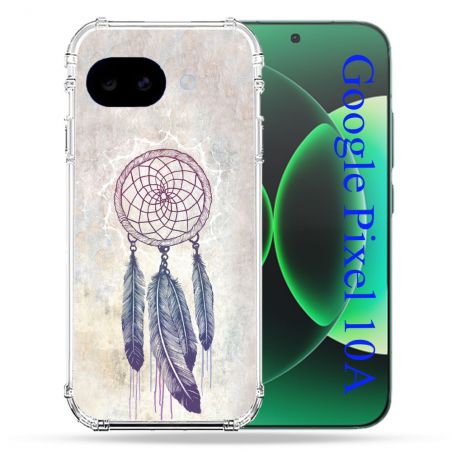 Coque Renforcée Pour Google Pixel 10A Zen Attrape Reve Blanc
