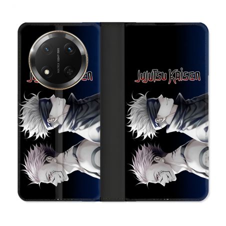 Housse cuir portefeuille Pour Honor Magic 7 Lite 5G Manga Jujutsu Kaisen