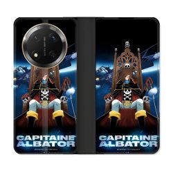 Housse cuir portefeuille Pour Honor Magic 7 Lite 5G Manga Capitaine Albator