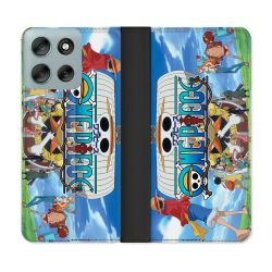 Housse cuir portefeuille Pour Motorola G56 5G Manga One Piece Sunny
