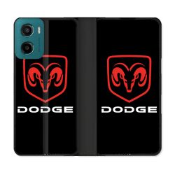 Housse cuir portefeuille Pour Motorola G05 / E15 Dodge