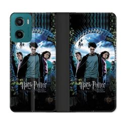 Housse cuir portefeuille Pour Motorola G05 / E15 Harry Potter Azkaban