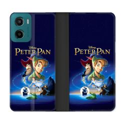 Housse cuir portefeuille Pour Motorola G05 / E15 Peter Pan Affiche