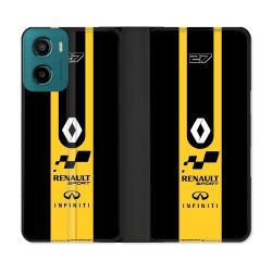 Housse cuir portefeuille Pour Motorola G05 / E15 Renault