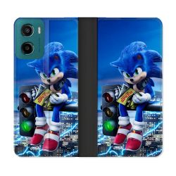 Housse cuir portefeuille Pour Motorola G05 / E15 Sonic