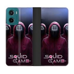 Housse cuir portefeuille Pour Motorola G05 / E15 Squid Game