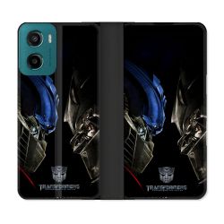 Housse cuir portefeuille Pour Motorola G05 / E15 Transformers