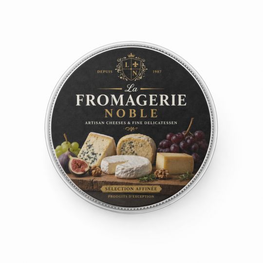 100 Boites Métal Rondes Argentées Personnalisées 50x35mm 50ml
