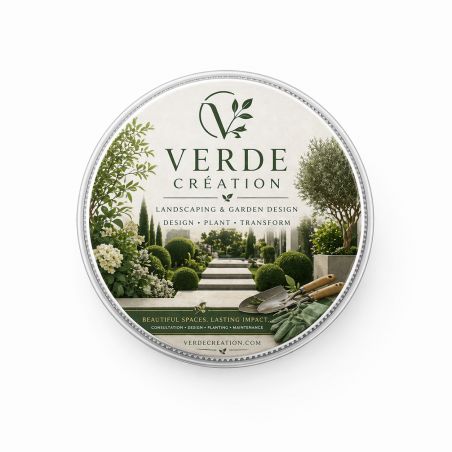 100 Boites Métal Rondes Argentées Personnalisées 75x60mm 225ml