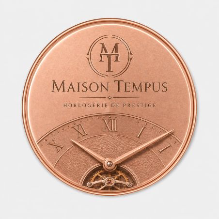 100 Boites Métal Rondes Roses Dorées Personnalisées77x65mm 250ml