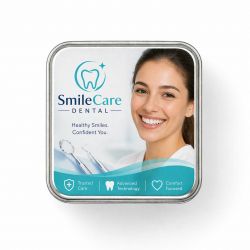 12 Boites Métal Carrées Argentées Personnalisées 102x102x41mm 250 ml