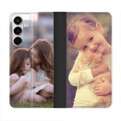 Housse Cuir Portefeuille Personnalisée Pour Samsung Galaxy S26 Plus