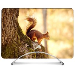 Coque Renforcée Pour MacBook Neo Animal Ecureuil Bois