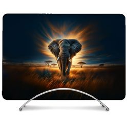Coque Renforcée Pour MacBook Neo Animal Elephant Savane