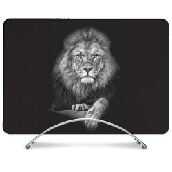 Coque Renforcée Pour MacBook Neo Animal Lion Majestueux