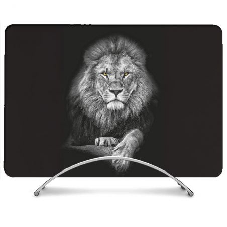 Coque Renforcée Pour MacBook Neo Animal Lion Majestueux