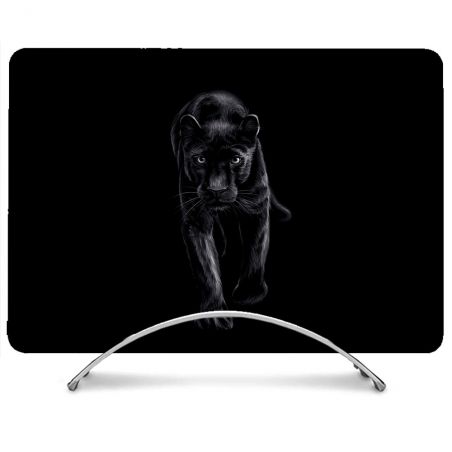 Coque Renforcée Pour MacBook Neo Animal Panthère Noire