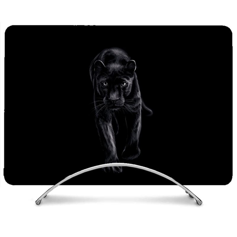 Coque Renforcée Pour MacBook Neo Animal Panthère Noire